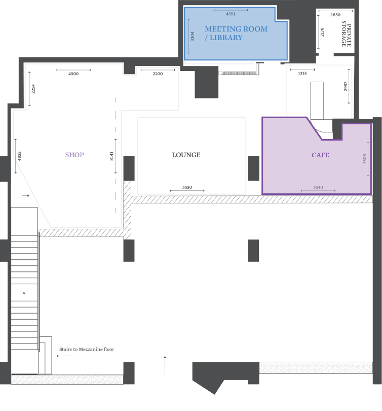 Mezzanine Floor Map